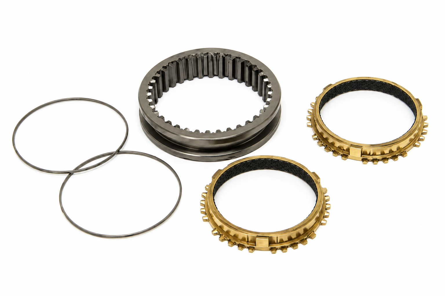 Synchrotech 92-01 Integra LS 3-4 Carbon Synchro Sleeve Set